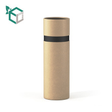 Dairy corrugated kraft brown color carton tube box